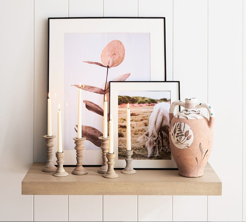 Brighton Floating Wood Shelves Pottery Barn Australia